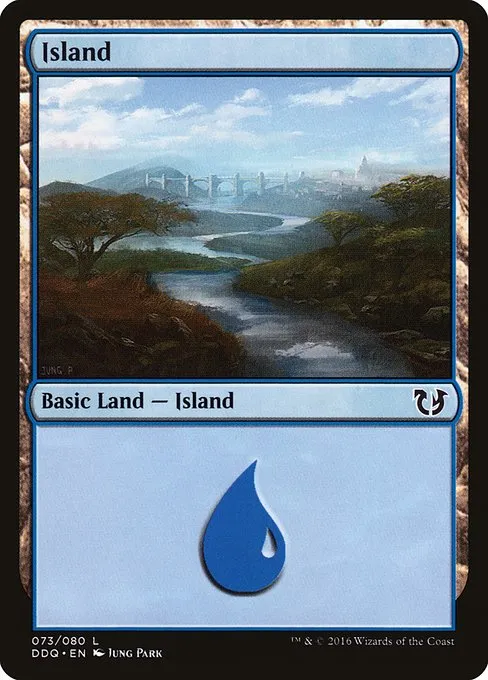 Island · Duel Decks: Blessed vs. Cursed 73/80