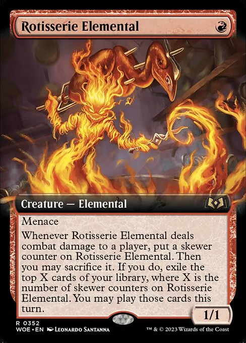 Rotisserie Elemental · Wilds of Eldraine 352/381