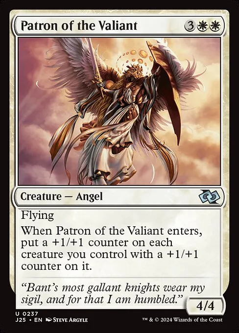Patron of the Valiant · Foundations Jumpstart 237/779