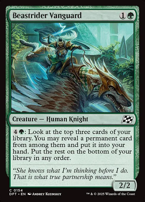 Beastrider Vanguard · Aetherdrift 154/553