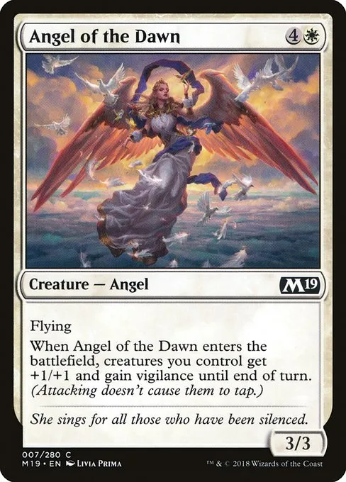 Angel of the Dawn · Core Set 2019 7/314