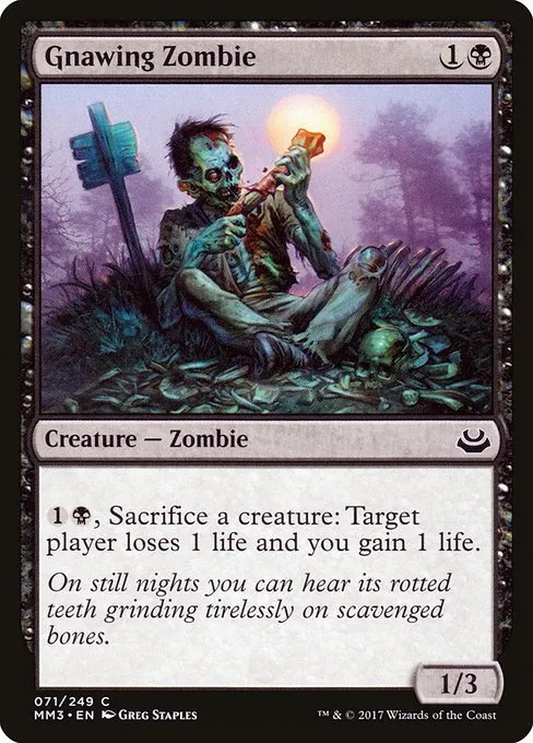 Gnawing Zombie · Modern Masters 2017 71/249