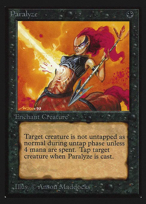 Paralyze · Intl. Collectors' Edition 120/302