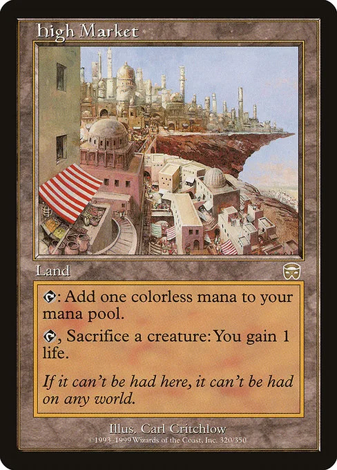 High Market · Mercadian Masques 320/350