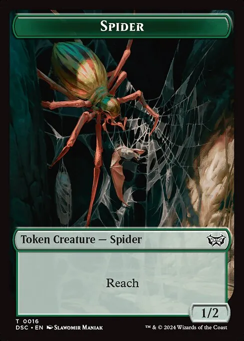 Spider · Duskmourn Commander Tokens 16/23