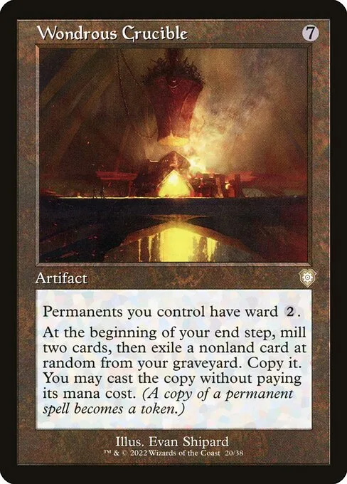 Wondrous Crucible · The Brothers' War Commander 20/209