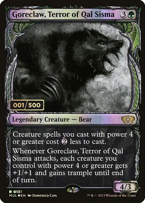 Goreclaw, Terror of Qal Sisma · Multiverse Legends 157z/261