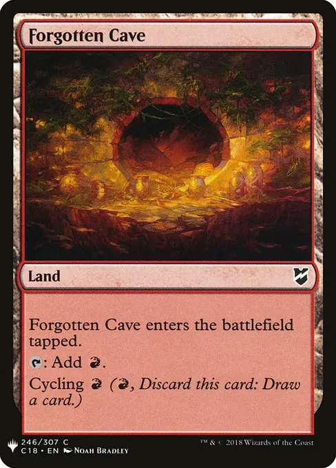 Forgotten Cave · The List C18-246/5050