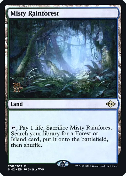 Misty Rainforest · Modern Horizons 2 Promos 250s/86