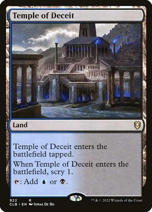 Temple of Deceit · Commander Legends: Battle for Baldur's Gate 922/936
