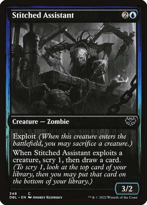 Stitched Assistant · Innistrad: Double Feature 348/535