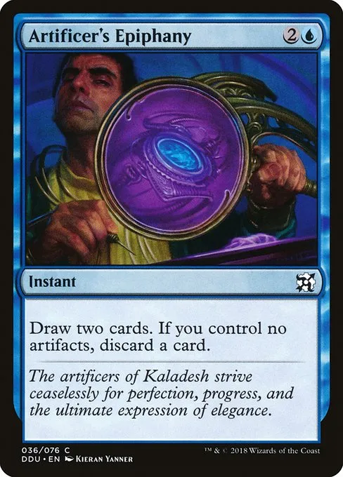 Artificer's Epiphany · Duel Decks: Elves vs. Inventors 36/76