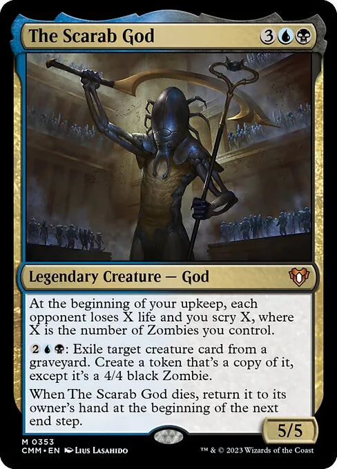 The Scarab God · Commander Masters 353/1067