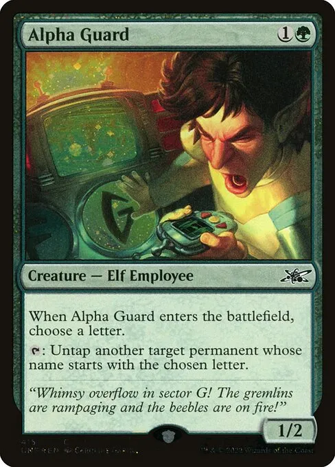 Alpha Guard · Unfinity 415/639