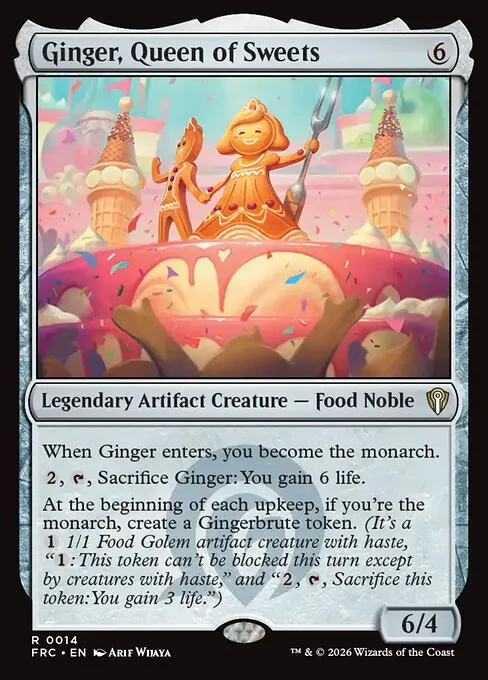 Ginger, Queen of Sweets · Reality Fracture Commander 14/2