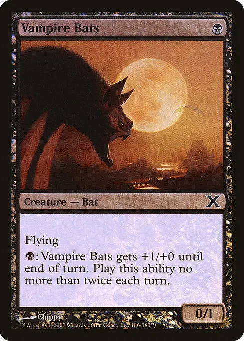 Vampire Bats · Tenth Edition 186★/510