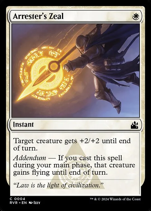 Arrester's Zeal · Ravnica Remastered 4/531