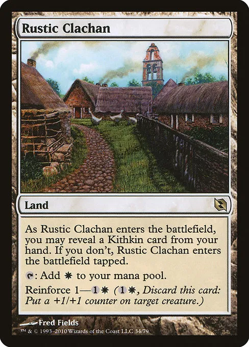 Rustic Clachan · Duel Decks: Elspeth vs. Tezzeret 34/79
