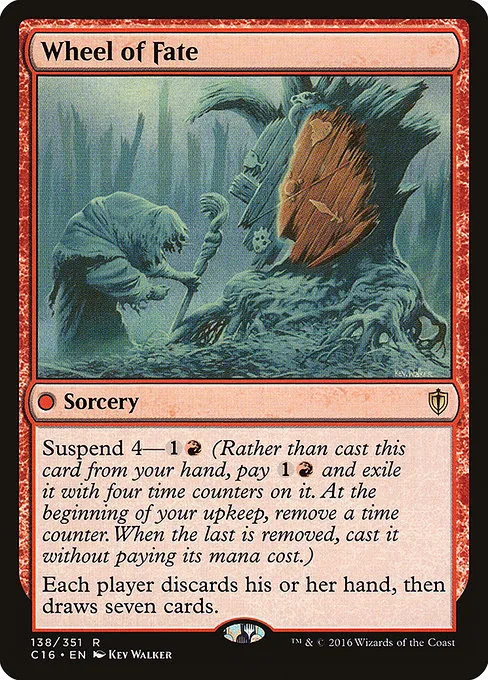 Wheel of Fate · Commander 2016 138/351