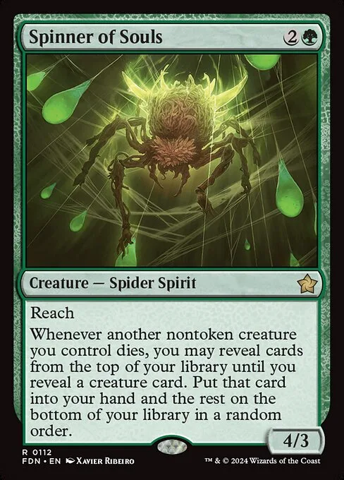 Spinner of Souls · Foundations 112/771