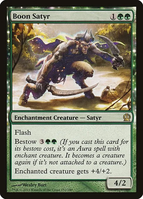 Boon Satyr · Theros 152/249