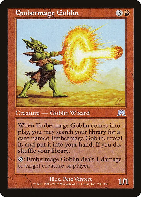 Embermage Goblin · Onslaught 200/351