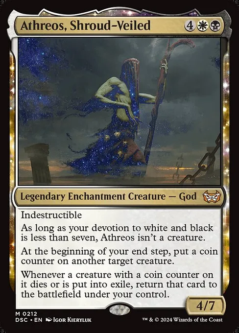 Athreos, Shroud-Veiled · Duskmourn: House of Horror Commander 212/373