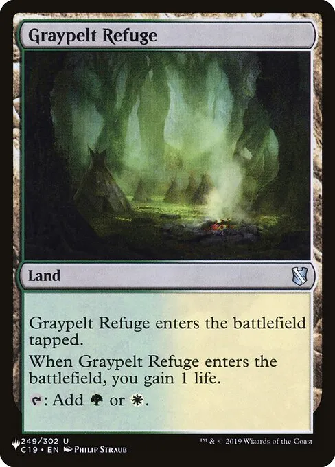 Graypelt Refuge · The List C19-249/5050