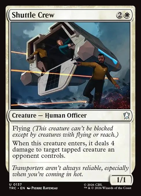Shuttle Crew · Star Trek Commander 137/1