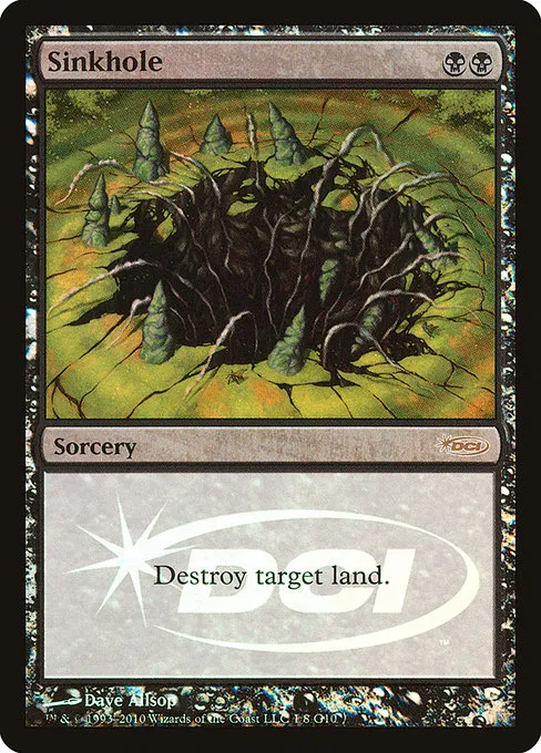 Sinkhole · Judge Gift Cards 2010 1/8