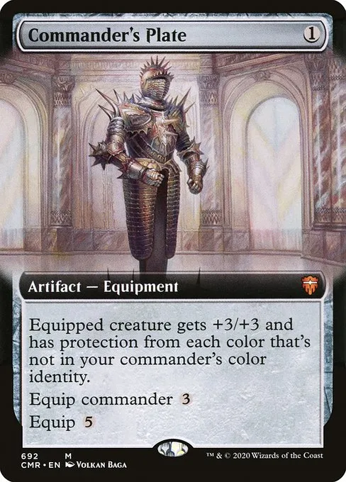 Commander's Plate · Commander Legends 692/718