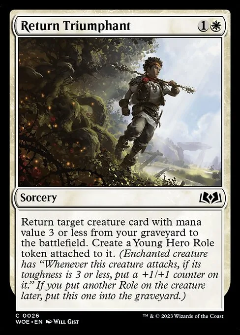 Return Triumphant · Wilds of Eldraine 26/381