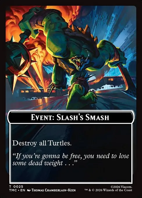 Event: Slash's Smash · Teenage Mutant Ninja Turtles Eternal Tokens 25/31