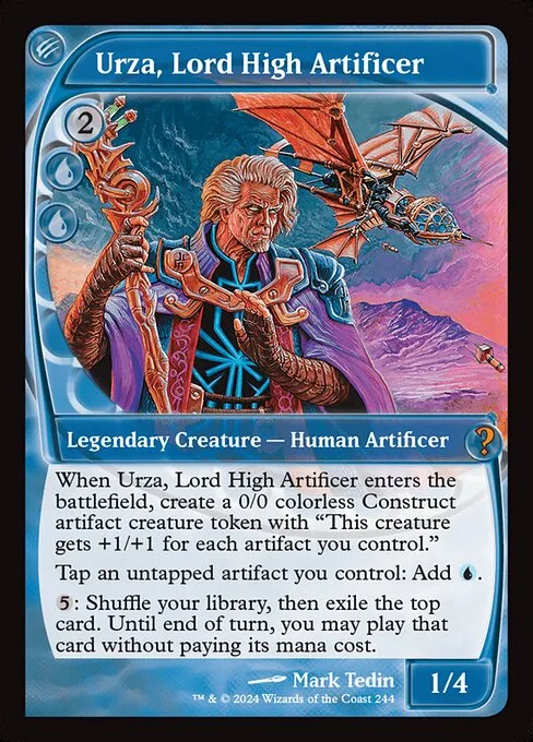 Urza, Lord High Artificer · Mystery Booster 2 244/385