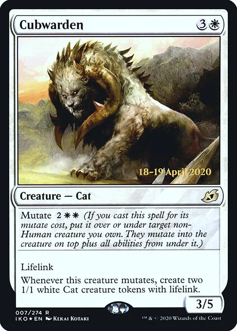 Cubwarden · Ikoria: Lair of Behemoths Promos 7s/137