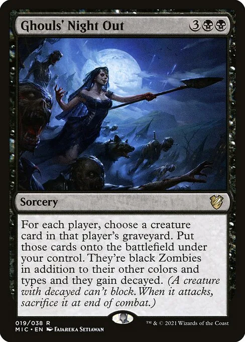 Ghouls' Night Out · Midnight Hunt Commander 19/187