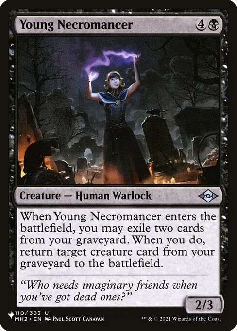 Young Necromancer · The List MH2-110/5050