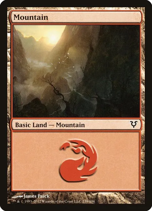 Mountain · Avacyn Restored 239/244