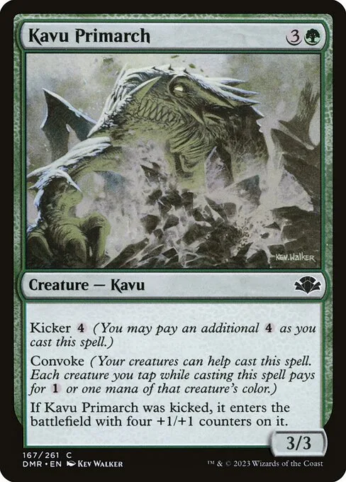 Kavu Primarch · Dominaria Remastered 167/457
