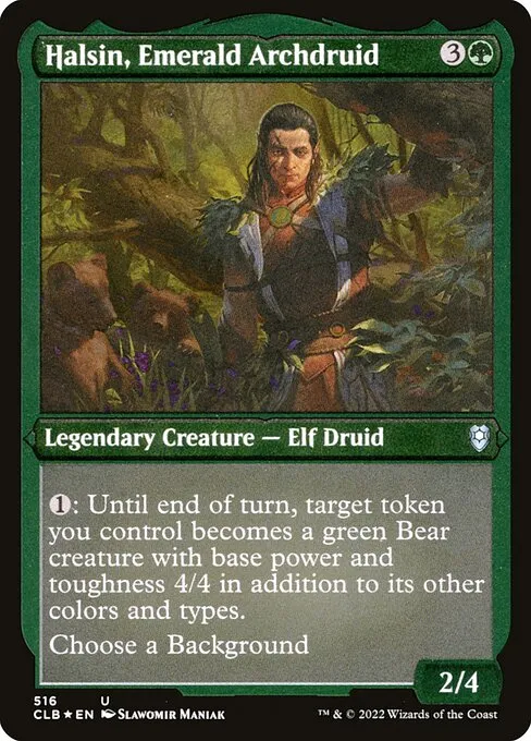 Halsin, Emerald Archdruid · Commander Legends: Battle for Baldur's Gate 516/936