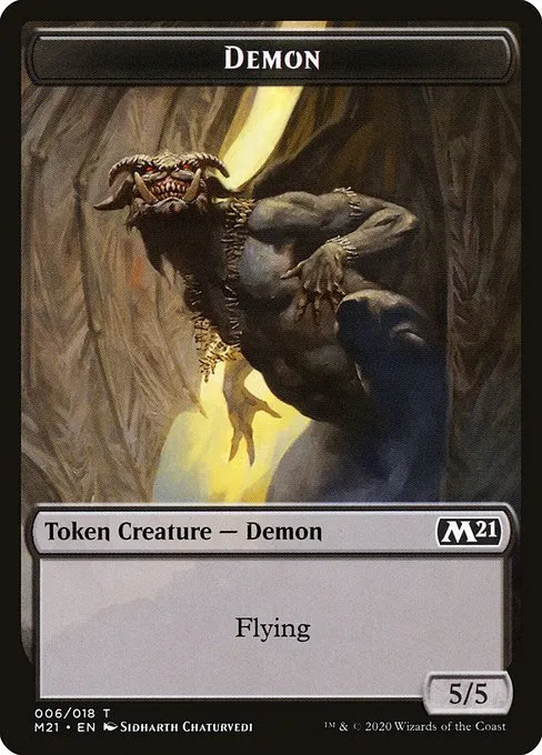Demon · Core Set 2021 Tokens 6/20