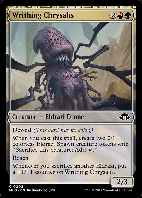 Writhing Chrysalis · Modern Horizons 3 208/528