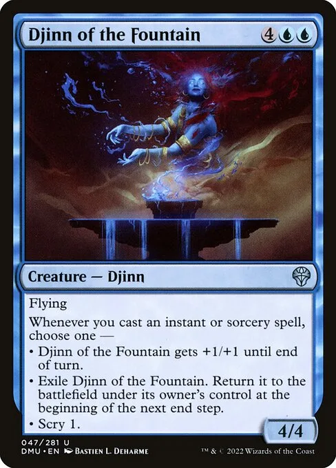 Djinn of the Fountain · Dominaria United 47/453