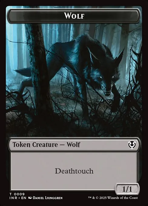 Wolf · Innistrad Remastered Tokens 9/27