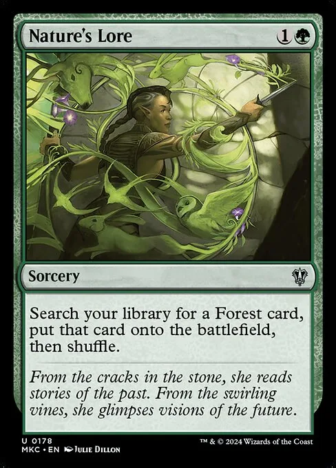 Nature's Lore · Murders at Karlov Manor Commander 178/358
