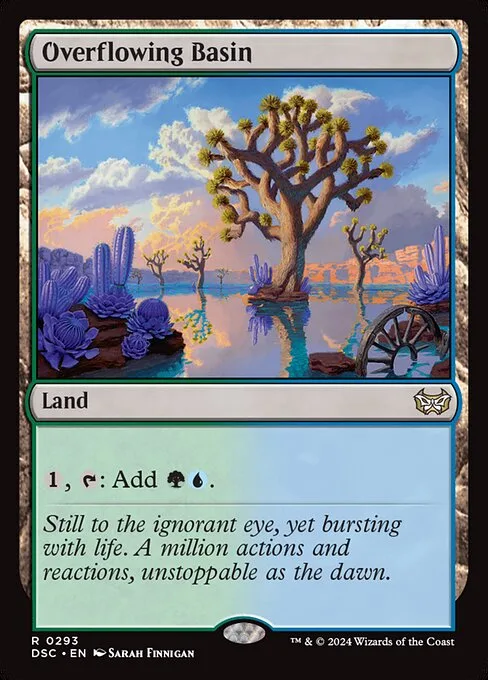Overflowing Basin · Duskmourn: House of Horror Commander 293/373