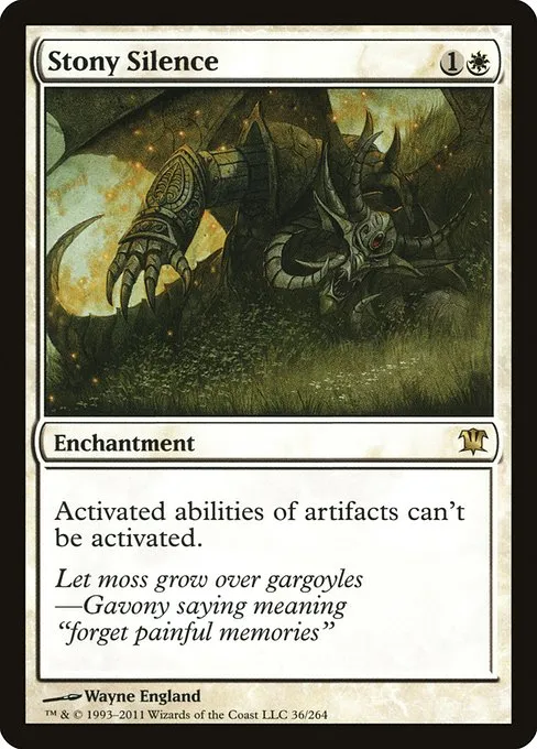 Stony Silence · Innistrad 36/264