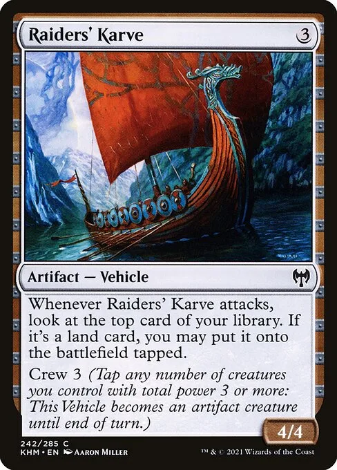 Raiders' Karve · Kaldheim 242/425