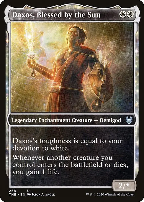 Daxos, Blessed by the Sun · Theros Beyond Death 258/358