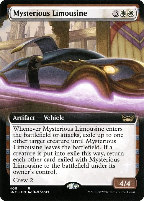 Mysterious Limousine · Streets of New Capenna 408/513